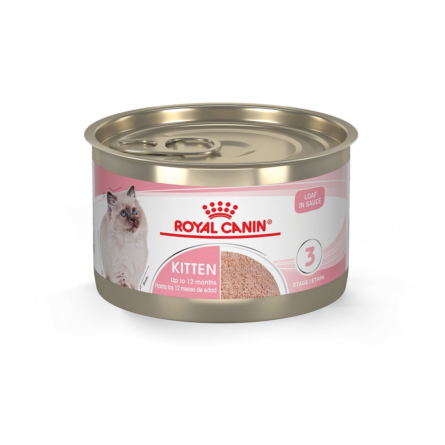 Royal Canin® Feline Health Nutrition Kitten Loaf In Sauce Canned Cat Food, 5.1 oz
