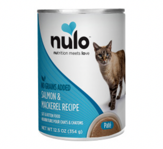 Nulo Cat Grain-Free Salmon & Mackerel 12.5 oz Can