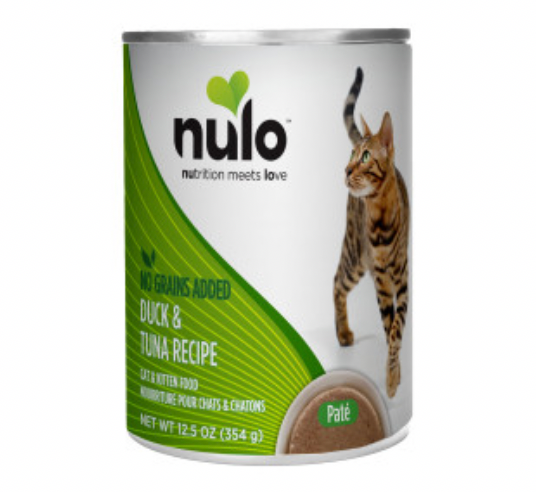 Nulo Cat Grain-Free Duck & Tuna 12.5 oz Can