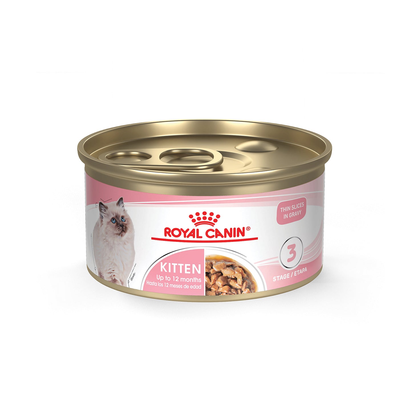 Royal Canin® Feline Health Nutrition™ Kitten Thin Slices In Gravy Canned Cat Food, 3 oz